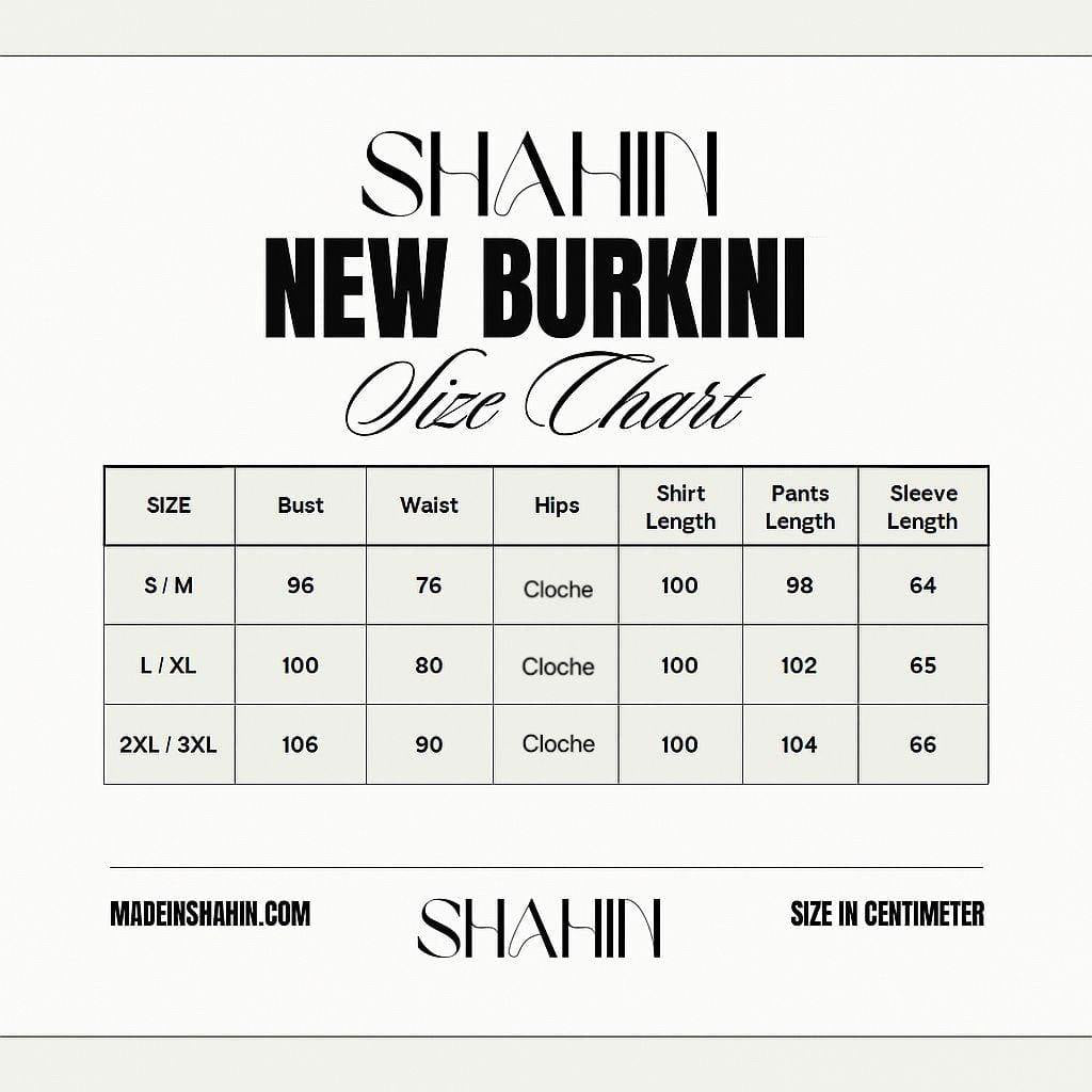 Soft Tie Burkini – Made in Shahin