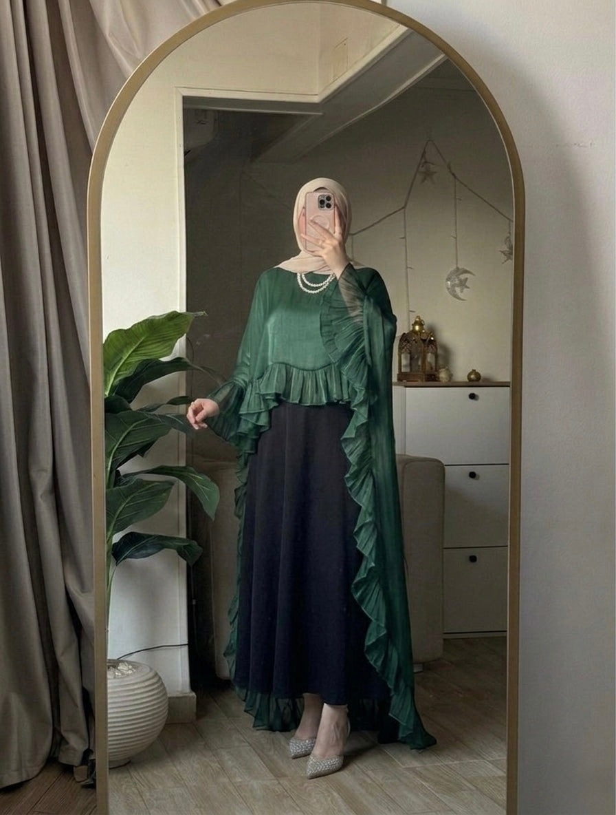 Cloche Crinkle Blouse – Made in Shahin