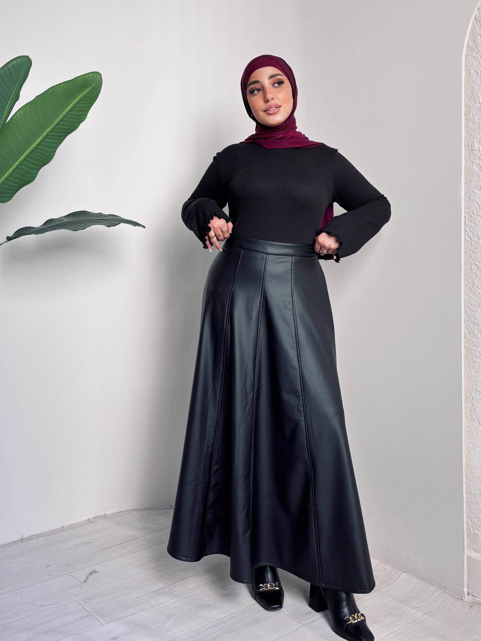 Leather Skirt – Made in Shahin