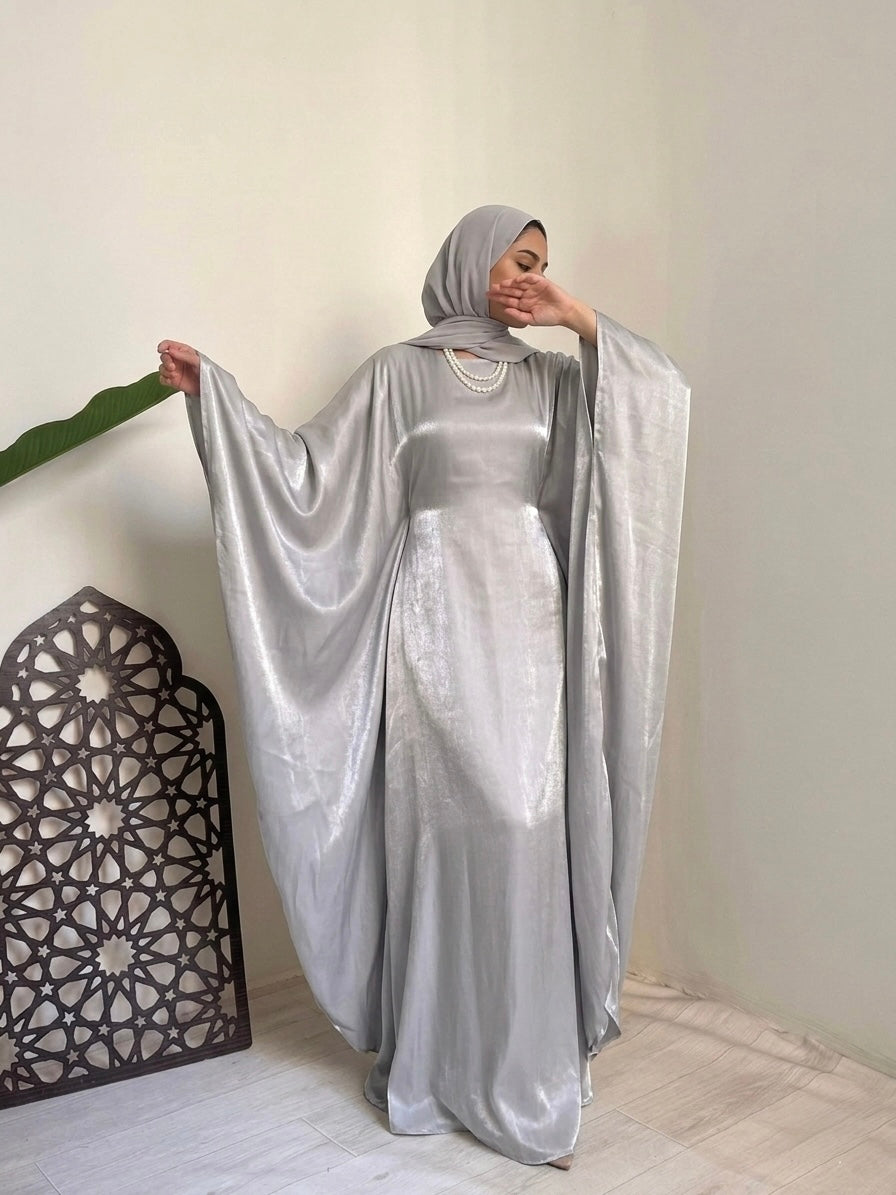 Shimmer Butterfly Abaya