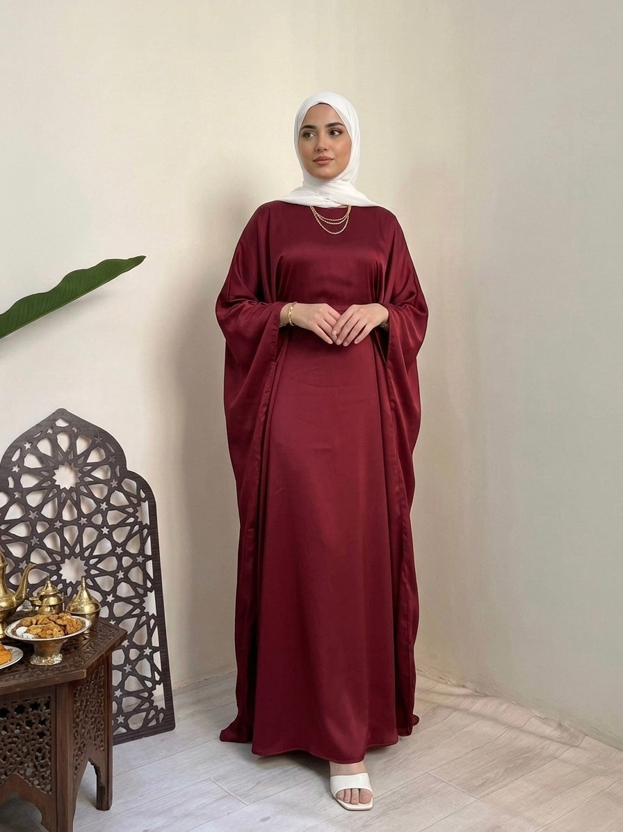 Shimmer Butterfly Abaya