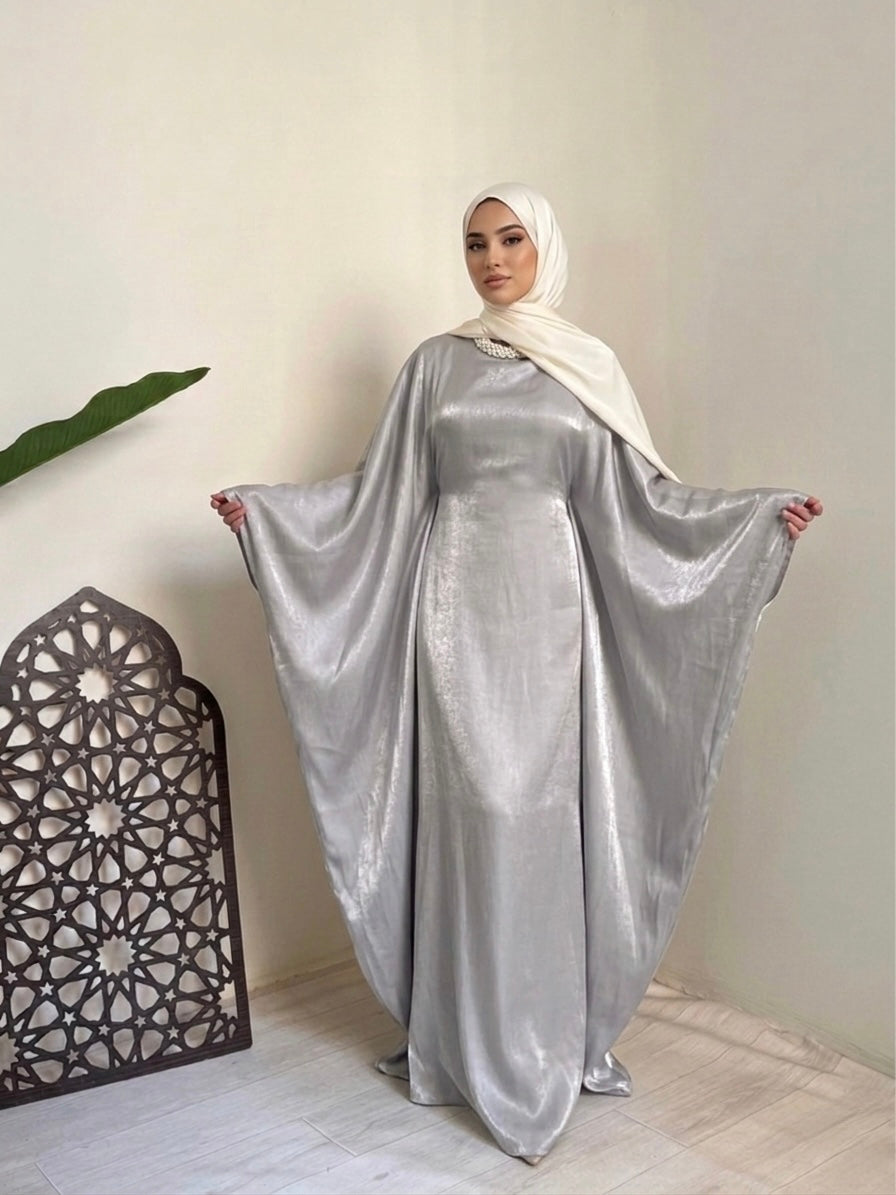 Shimmer Butterfly Abaya