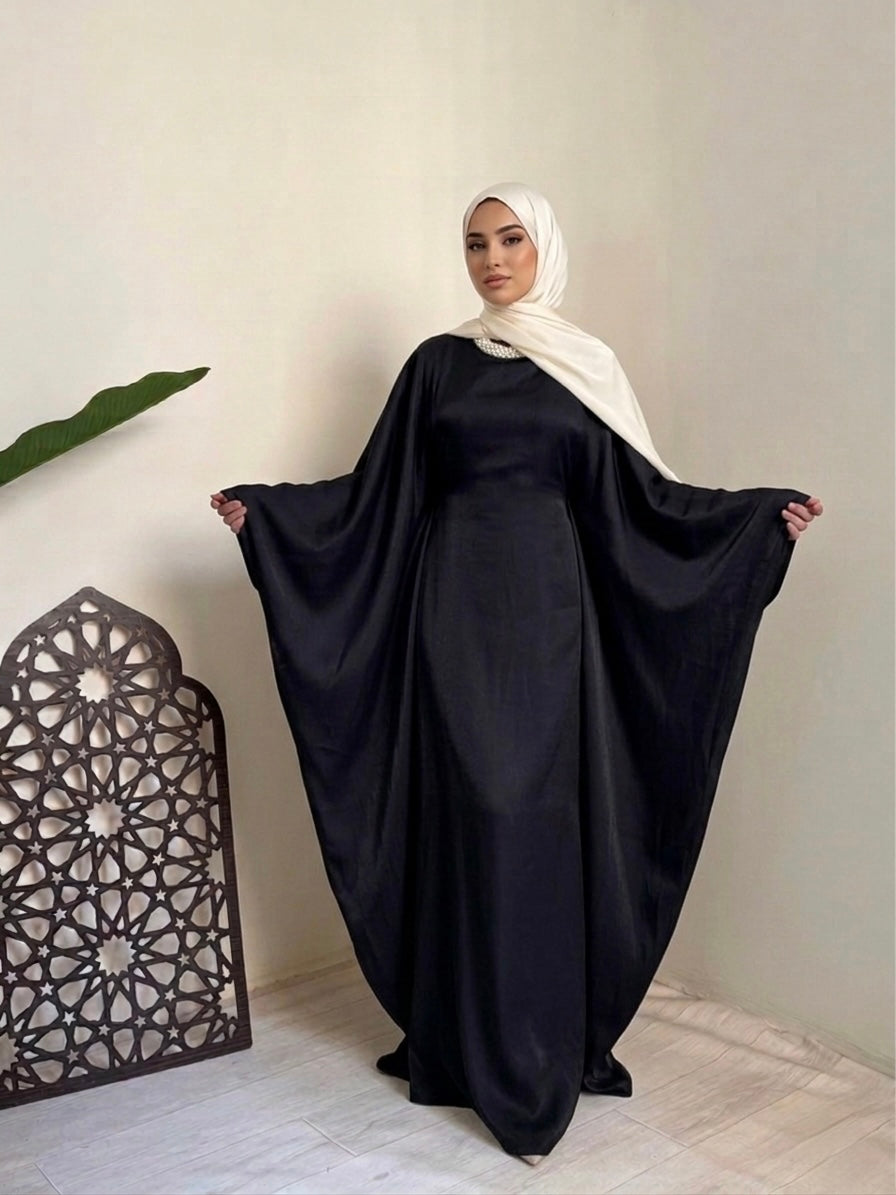 Shimmer Butterfly Abaya