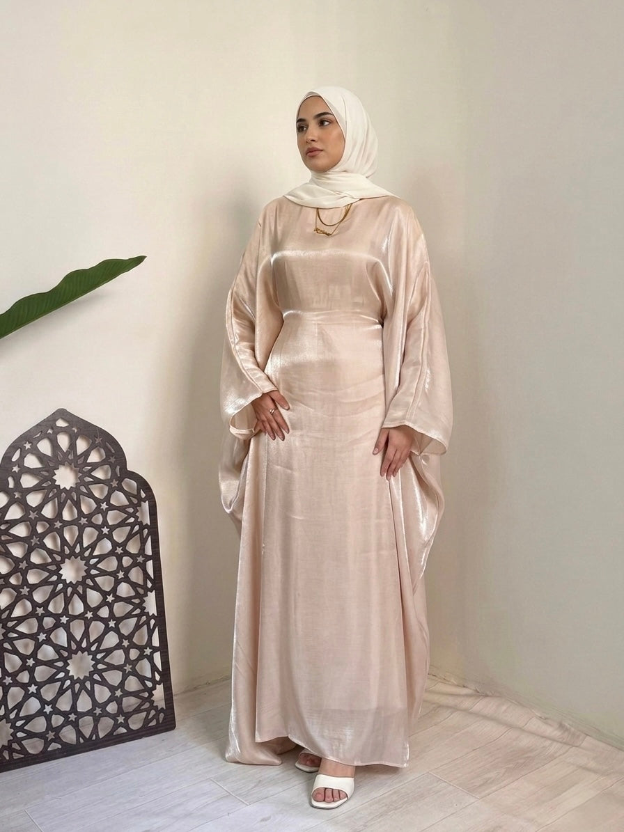 Shimmer Butterfly Abaya