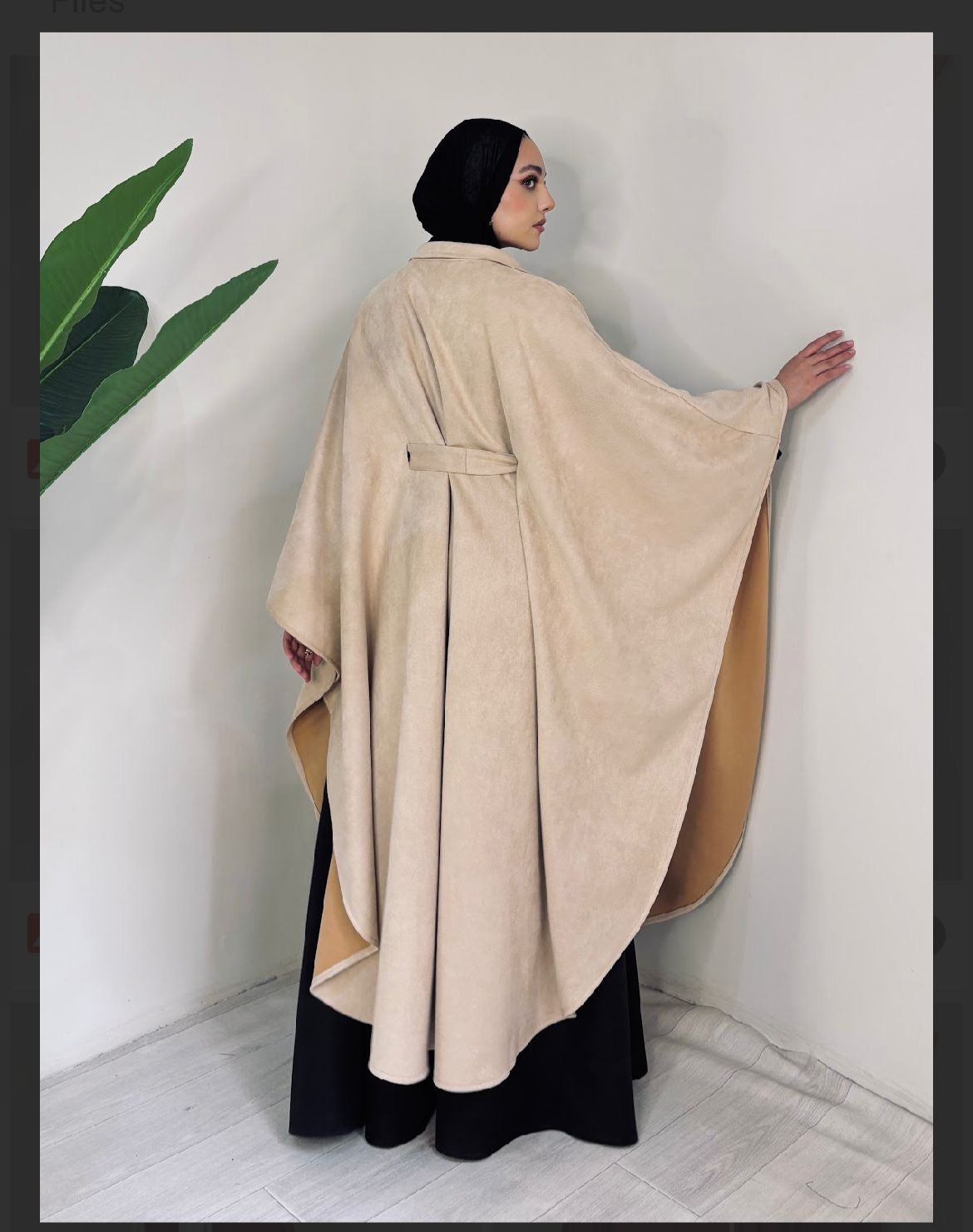 Ramadan Cape Jacket – Made in Shahin