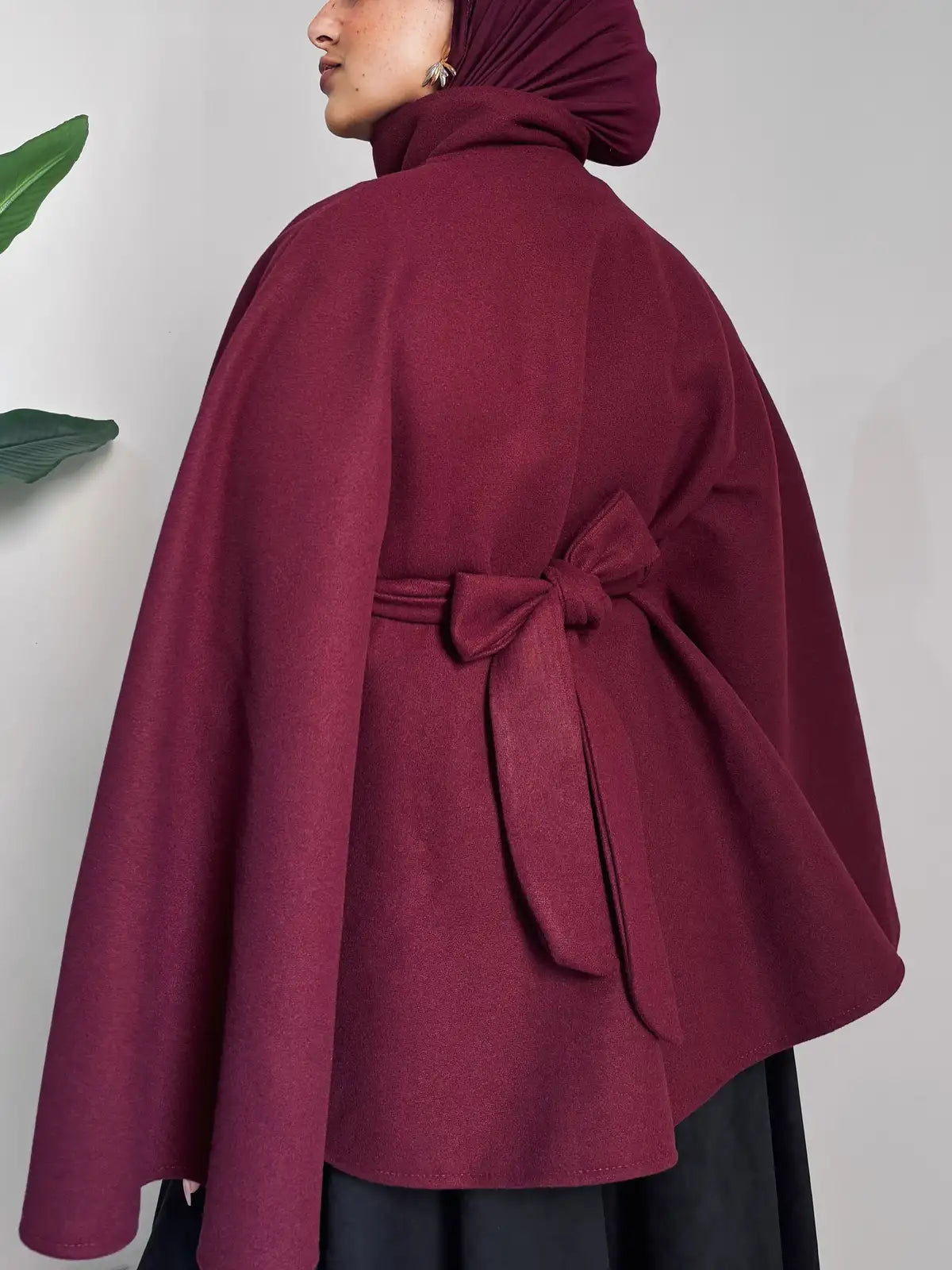 Heavy Wool Belted Jacket – Made in Shahin