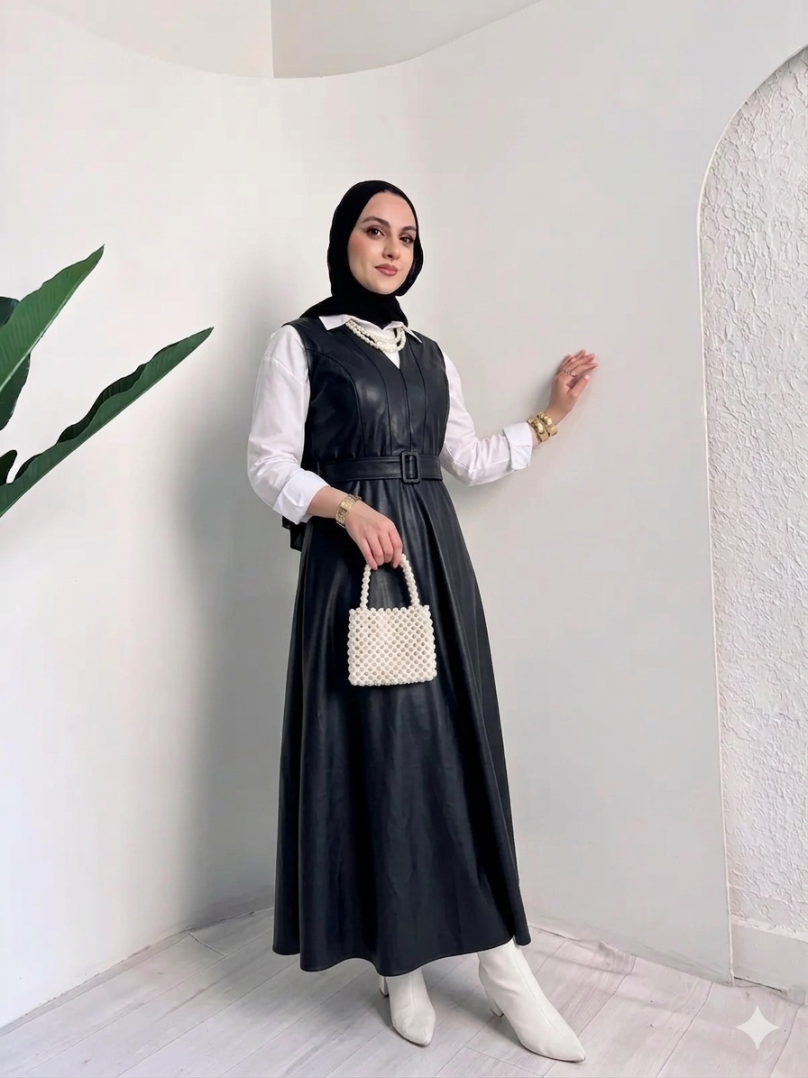 Leather Dress – Made in Shahin