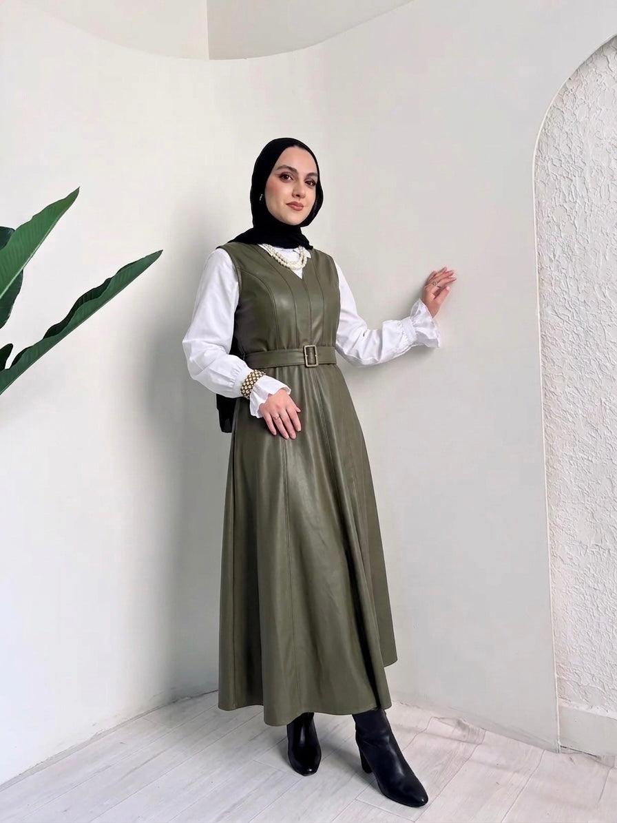 Leather Dress – Made in Shahin