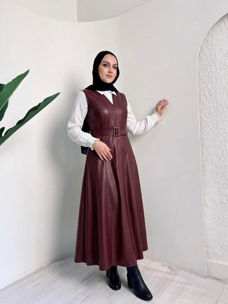 Leather Dress – Made in Shahin