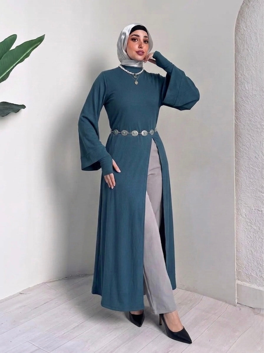 Summer Rib Long Shirt – Made in Shahin