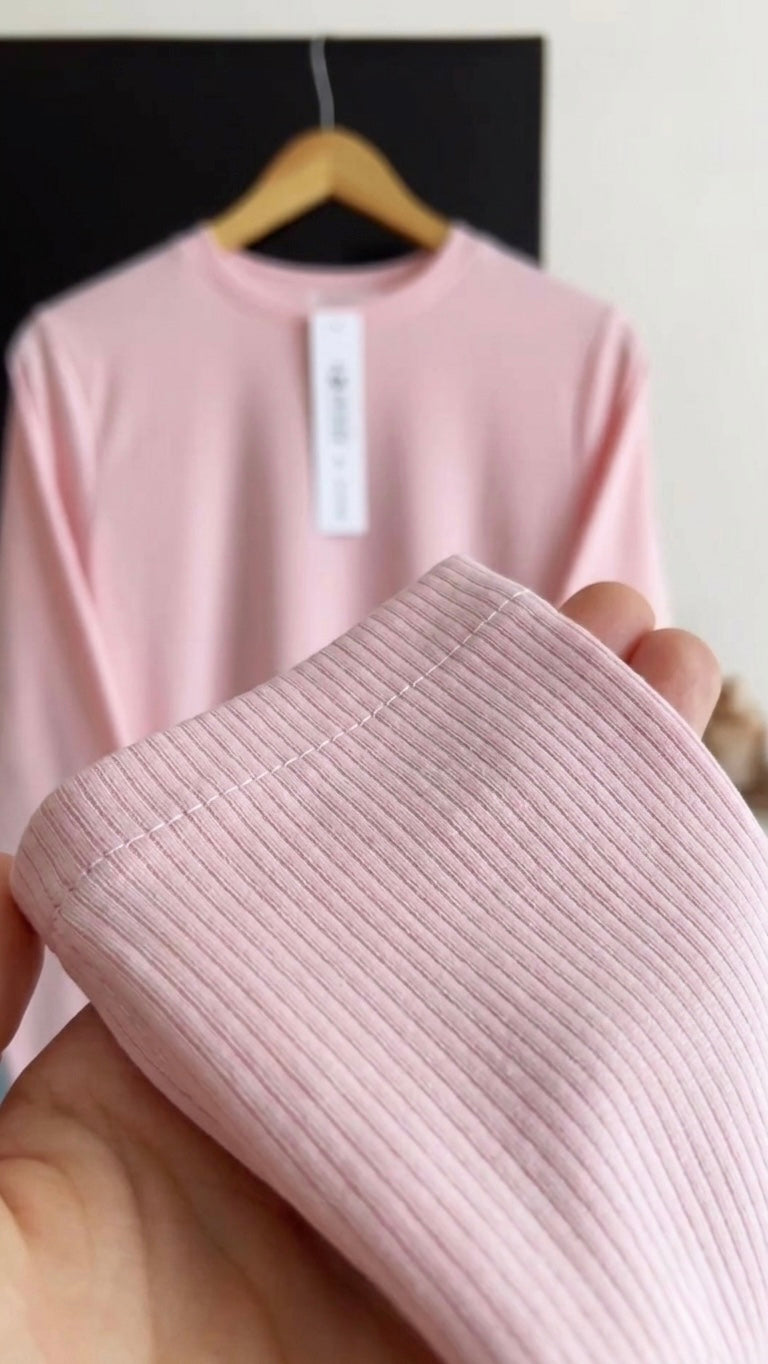 Summer Rib Long Shirt – Made in Shahin
