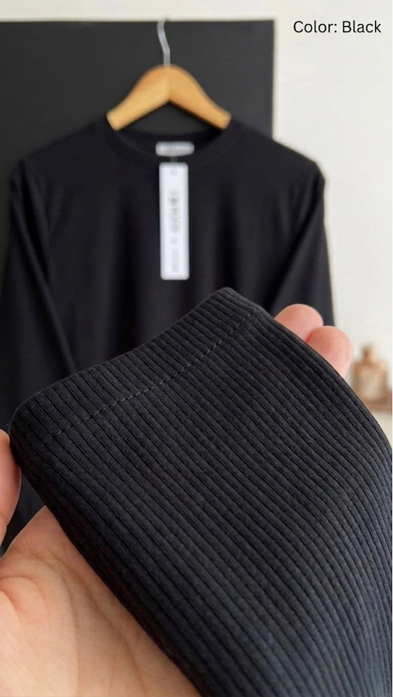 Summer Rib Long Shirt – Made in Shahin
