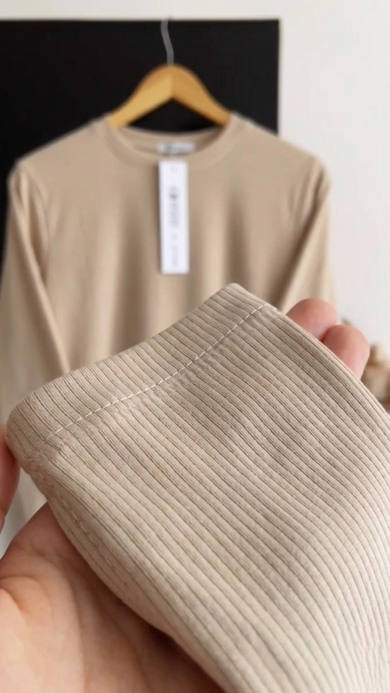 Summer Rib Long Shirt – Made in Shahin