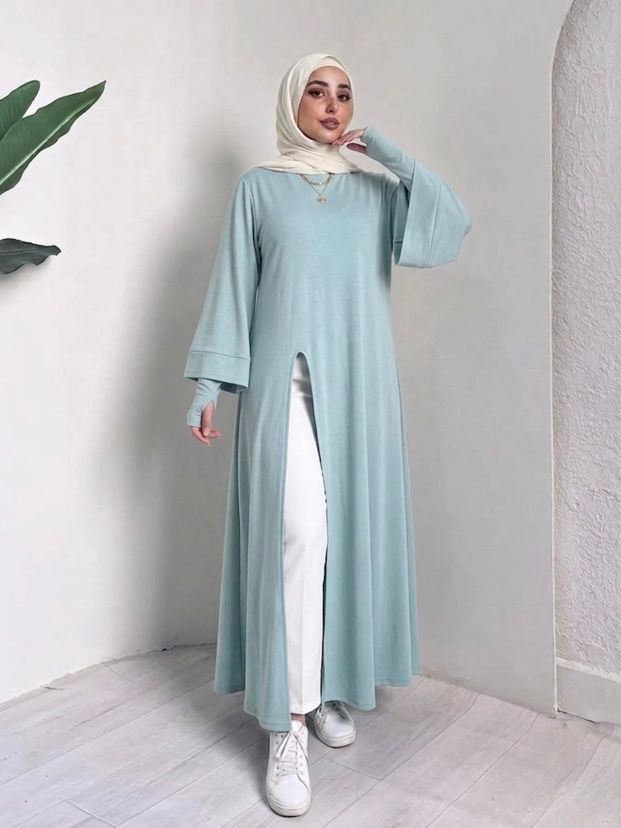 Summer Rib Long Shirt – Made in Shahin