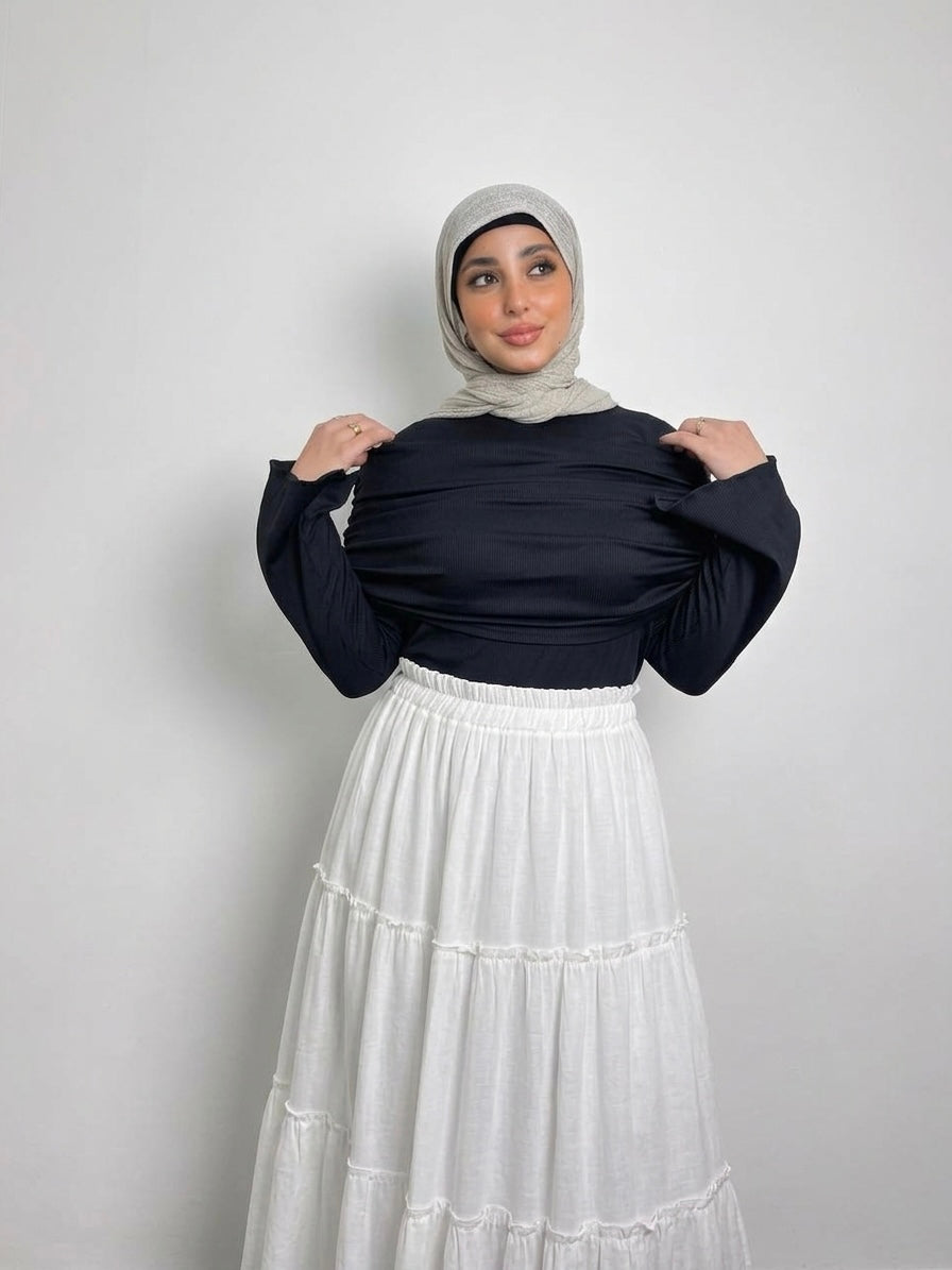 Galaxy Linen Skirt – Made in Shahin
