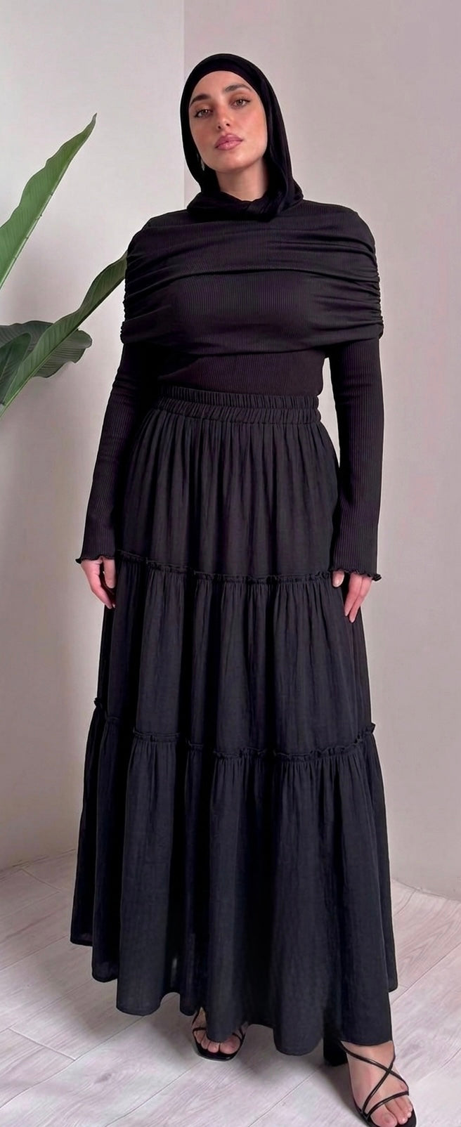 Galaxy Linen Skirt – Made in Shahin