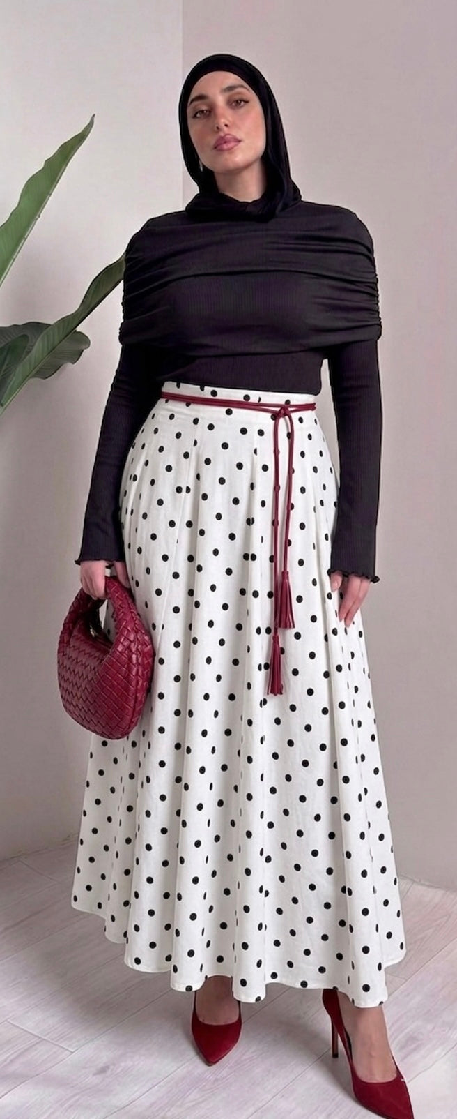 Polka Dots Skirt – Made in Shahin