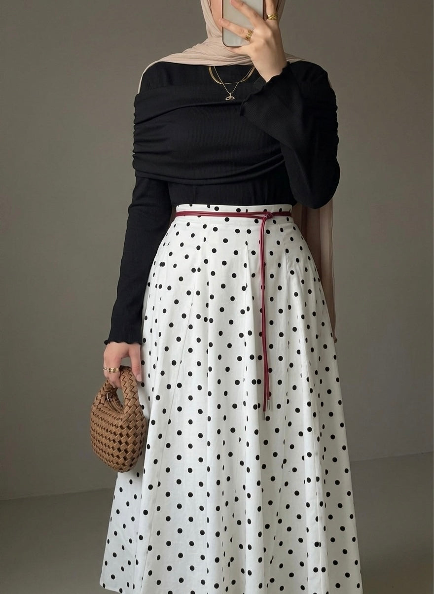 Polka Dots Skirt – Made in Shahin