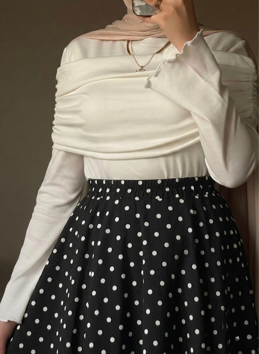 Polka Dots Skirt – Made in Shahin