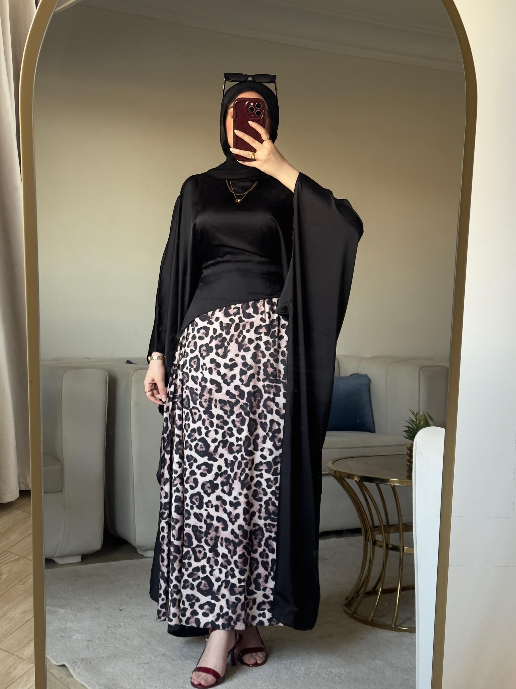 Elegant Armani Satin Blouse – Made in Shahin