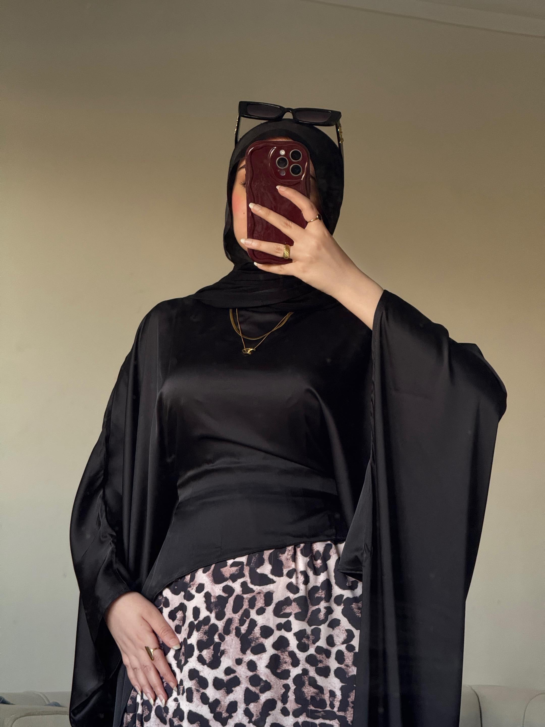 Elegant Armani Satin Blouse – Made in Shahin