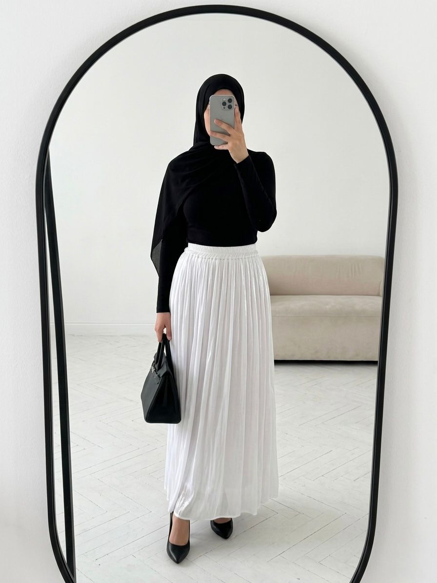 Crinkle Skirt – Made in Shahin