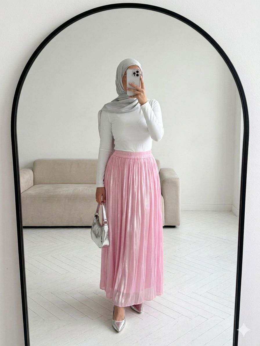 Crinkle Skirt – Made in Shahin