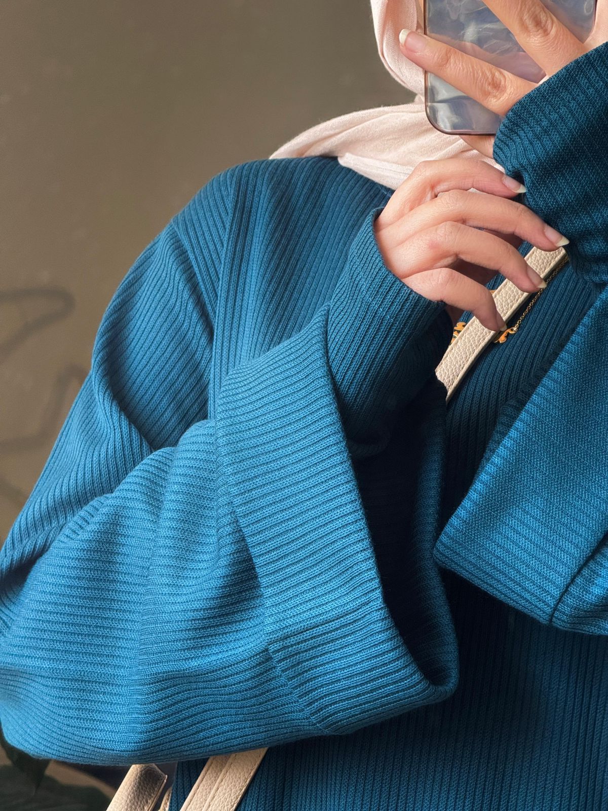 Tricot Rib Long Pullover – Made in Shahin